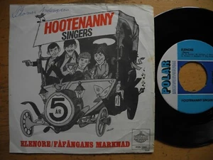 HOOTENANNY SINGERS Elenore / Fåfängans Marknad 45 7" single 1968 Sweden VG+- - Picture 1 of 2