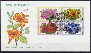 FDC Germany West, 1976. Welfare stamps. (a) - Picture 1 of 3