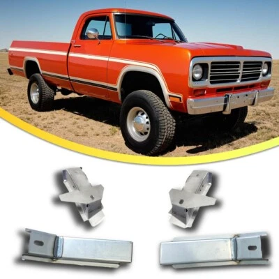 1972-1993 Dodge Ram Ramcharger Front And Rear Cab Mount 4 Piece Set New - Image 1 of 4