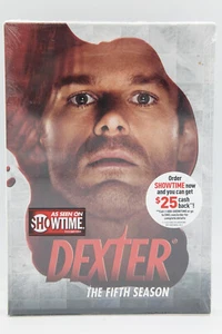 Dexter: The Fifth Season (DVD, 2011, 4-Disc Set) New Factory Sealed - Picture 1 of 3