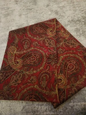 Pottery Barn Caroline Paisley Table Runner, 108” X 18”, Christmas Holiday - Image 1 of 4