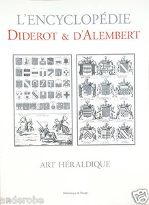 DIDEROT/d'Alembert ART of 18th Century HERALDRY/Coat-of-Arms With MANY PLATES! - Foto 1 di 12