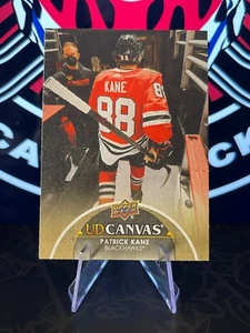 2021-22 Upper Deck UD Lienzo Patrick Kane Chicago Blackhawks #C18 - Imagen 1 de 2