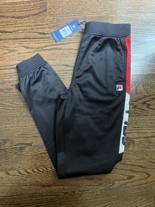 Fila boys track pants size XL Black NWT - Picture 1 of 5