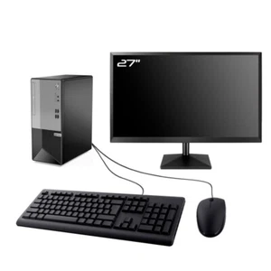 PC Tour Lenovo V50T Gaming Ecran 27" RTX 3050 i5-10400 32Go RAM SSD 1To W11 Wifi - Photo 1/7