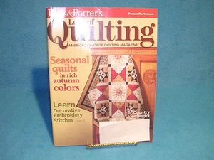 Fons & Porter's Love Of Quilting Magazine September/October 2009 - Picture 1 of 2