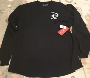 Crew Ausschnitt Spirit Jersey Schwarz/Schwarz Xsm Disneyland Paris - Bild 1 von 3