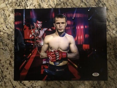 USMAN NURMAGOMEDOV SIGNED AUTO'D 11X14 PHOTO PSA/DNA COA BELLATOR UFC KHABIB - Image 1 of 3