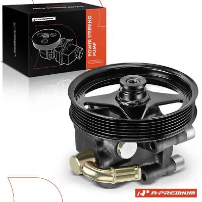 Power Steering Pump w/ Pulley for Lincoln Mark LT 2006-2008 Ford F-150 2004-2008 - Image 1 of 4