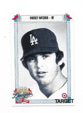 MICKEY HATCHER 1990 DODGERS TARGET # 323 **FREE SHIPPING**