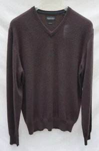 100% Kaschmir Herren Pullover braun 2XL TAILOR & SON V-Ausschnitt schokolade XXL - Bild 1 von 4