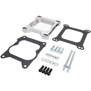 1932 Carburetor Adapter Kit For AFB 4BBL 4-Bolt 2 Barrel to 4 Barrel Aluminum - Foto 1 di 12
