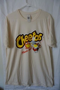 NWT - CHEETOS FLAM'IN HOT T-SHIRT - 2023 PEPSI CO INC - JERZEES - MEN'S LARGE - Picture 1 of 11
