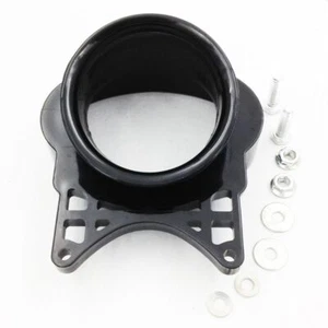 Black Air Filter Intake Adapter For Polaris Predator 500 All Year - Picture 1 of 5