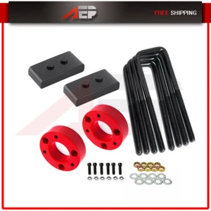 2.5" Front 1" Rear Leveling Lift Kit Fits Ford F-150 3.5L 2004-2021 2WD 4WD Red - Picture 1 of 10