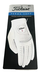 Titleist Perma Soft Leather White Golf Glove Size Men XX-LG 2021 - Picture 1 of 6