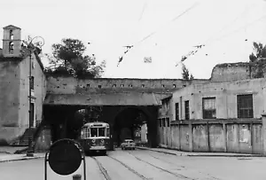 T29V) FOTOGRAFIA ROMA STEFER TRAM MOTRICE ARTICOLATA 408 SANTA CROCE - Bild 1 von 2