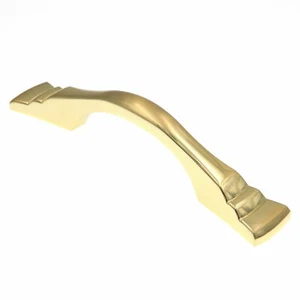 Amerock Sterling Brass 3" between screw holes Cabinet Handle Pull BP2378074 - Picture 1 of 4
