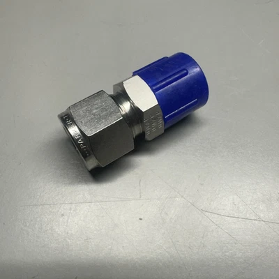 Parker A-Lok 8MSC8N 316 Male Connector Fitting 1/2” Tube X 1/2” MNPT  - Image 1 of 2