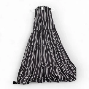 City schickes Maxi Streifen Kleid Größe M - Bild 1 von 4