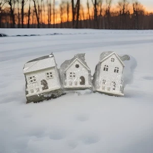 Kigley Christmas Village Snowy Collection Pack de 3 - Imagen 1 de 2