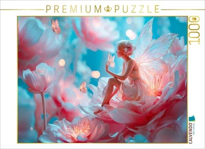 CALVENDO Puzzle Feenzauber in Pastell | 1000 Teile Lege-Größe 64x48cm Foto-Puzzl