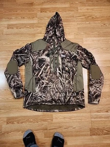 Banded Realtree Max-5 Fg-1 Soft Shell Pullover Vintage Wader Jacket Size Medium - Picture 1 of 8