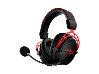 HyperX Cloud Alpha - Wireless Gaming Headset - Black-Red - Image 1 of 4
