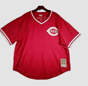 Camiseta de los Rojos de Cincinnati Pete Rose 1984 Mitchell & Ness Cooperstown roja 2XL 52 - Imagen 1 de 13