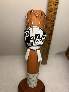 PBR PABST BLAUES BAND MUSIKVEREIN MIT NÄGELN Fassbier Zapfhahn Griff. USA - Bild 1 von 22