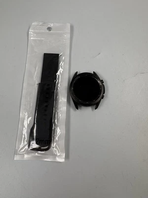 Samsung Galaxy Watch 3 SM-R845U 45mm Black Stainless Steel,Bluetooth,GPS,LTE,#3 - Image 1 of 4