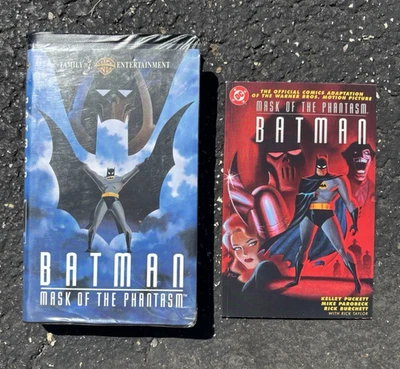 Batman - Mask of the Phantasm VHS + Exclusive Comic (VHS, 1994, Clamshell) - Image 1 of 4