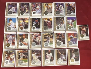 2003 Topps Currency Collection Coin Relic Set of 25 - Pujols-Ichiro-Rivera-Sosa - Picture 1 of 9