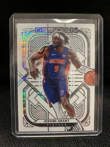 2020-21 Panini Obsidian Electric Etch White Pulsar Jerami Grant Pistons - Picture 1 of 2