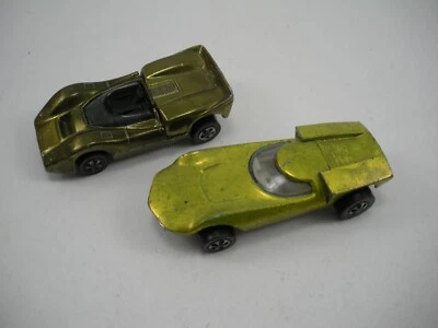 LOT OF 2 Vintage Hot Wheels Redlines TURBOFIRE &  MCLAREN M6A LOT E - Image 1 of 3
