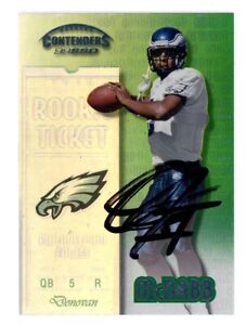 1999 Playoff Contenders #153 Donovan McNabb Rookie Ticket Auto Autograph Eagles