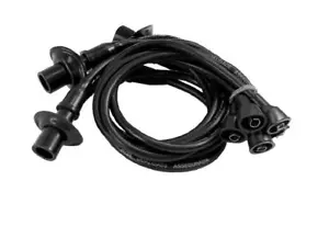 Beetle T1 Ignition Lead Set HT Leads in Black 1200cc to 1600cc Aircooled Engines - Picture 1 of 1