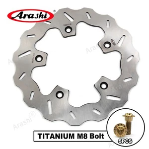 Rotor de disco de freno trasero 282 mm + pernos M8 para Yamaha XP T-MAX DX ABS 530 2017-2019 - Imagen 1 de 9