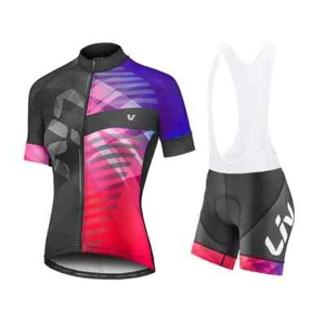 Cycling Shorts Set Women Jersey Bike Clothing Suit Team Version Racing Feminine - Picture 1 of 28