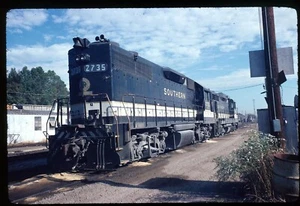 Original Rail Slide - SOU Southern Railway 2735+ Birmingham AL 10-1980 - Picture 1 of 1