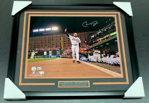 CAL RIPKEN JR SIGNED AUTOGRAPHED FINAL GAME ORIOLES FRAMED 16X20 PHOTO FANATICS - Picture 1 of 3