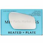 For Ford Mondeo 03-07 Righ tFlat Electric wing door mirror glass with plate