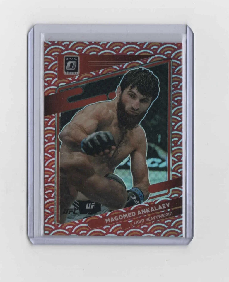 UFC 2022 "MAGOMED ANKALAEV" #10 PHOTON Case Hit Panini Donruss Optic Prizm SSP - Image 1 of 2