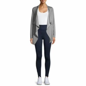 Athletic Works Women’s Performance Leggings, Blue Cove, XS (0-2) - Picture 1 of 4