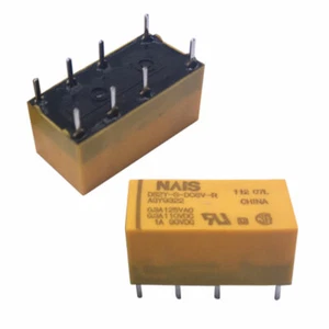Relé Panasonic 1A 8 pines MATSUSHITA NAIS DS2Y-S-DC6V-R AGY9322 - Imagen 1 de 1