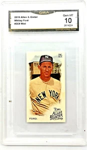 2019 Allen & Ginter #289 Whitey Ford Mini GMA 10 - Picture 1 of 2