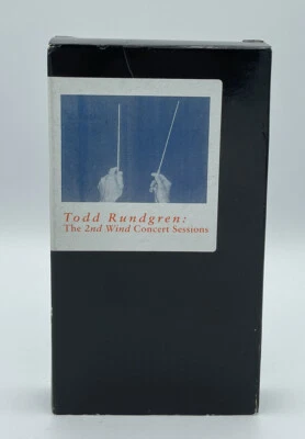 ~ Todd Rundgren The 2nd Wind Concert Sessions RARE PROMO VHS 1991 - Image 1 of 3