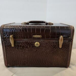 Vintage Alligator Luggage Indiana Travel Luggage for sale | eBay