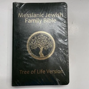 Rare MESSIANIC JEWISH FAMILY BIBLE Tree of Life Version Leather Wrap In Plastic - Imagen 1 de 23