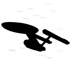 Enterprise Star Trek - Vinyl Decal Sticker for Home, wall, décor, bar, room - Picture 1 of 13